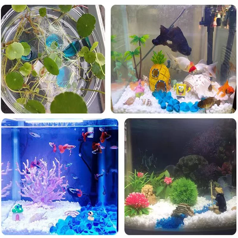 Yapışkan Taşlar ve Dekorasyonda Kullanılan Renkli Cam Boncuklar