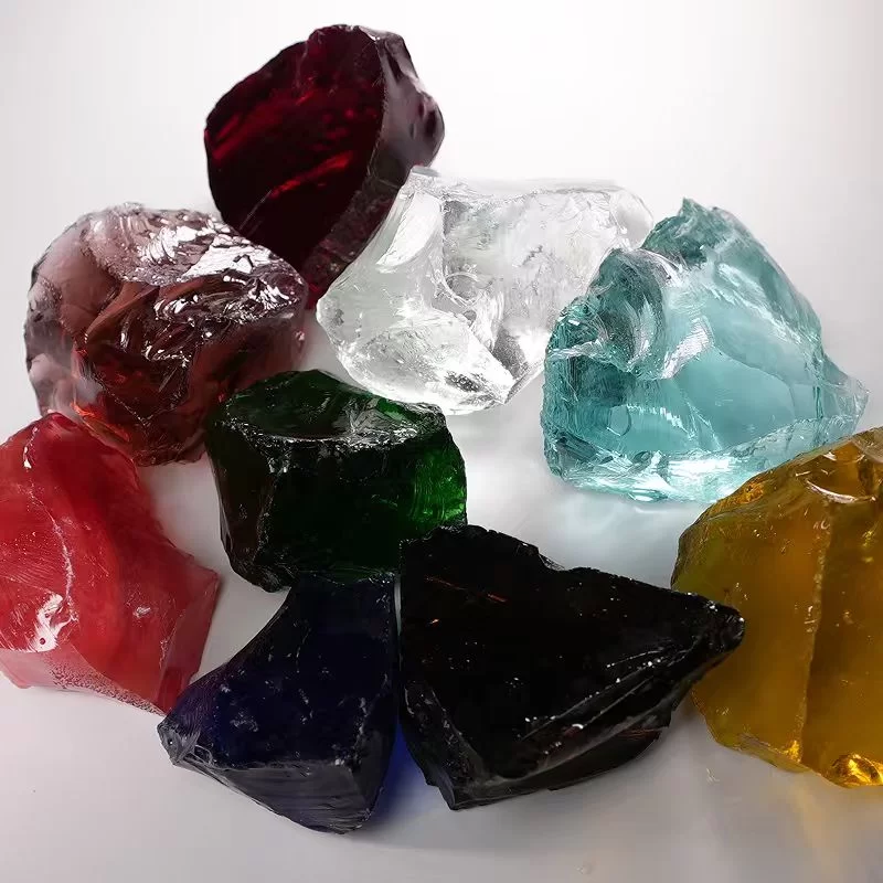 Terrazzo İçin Renkli Cam Kumu