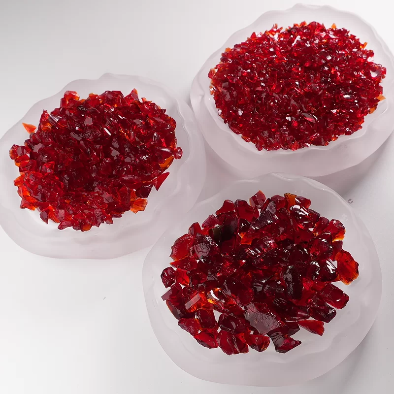 Terrazzo İçin Renkli Cam Kumu